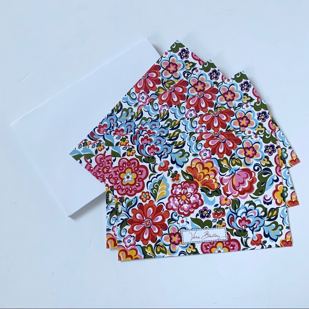 Vera Bradley Stationary Note Cards Six Cards - Picture 6 of 7